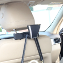 Percha para coche 20 x 46 cm Soporte para reposacabezas ABS y aleación Percha para coche para chaqueta camisa abrigo Capacidad de carga 20 kg 3