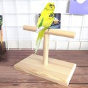 Perchoir en bois pour oiseaux C736 3
