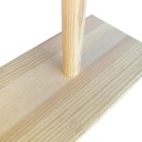Perchoir en bois pour oiseaux C736 4