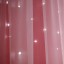 Perdele cu două straturi Baby Star Perdele opace transparente pentru camera copiilor Perdele cu ochiuri pentru fete 100x200cm 3