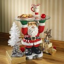 Père Noël avec un plateau 2