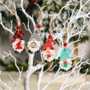 Père Noël suspendu 12 pcs 4