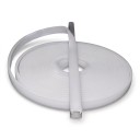 Perfil de silicona flexible para tira LED Ancho 35 mm Longitud 5 m Silicona blanca Pantalla de repuesto para luminarias de techo y colgantes 1