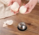 Perforateur d'œufs avec aiguille en acier inoxydable Outil de cuisine pour percer facilement les coquilles Préparation des œufs sans fissures et facile à éplucher 2