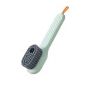 Perie de curățare 17x6x4,5 cm cu peri moi și mâner lung Perie lichidă pentru încălțăminte și haine Instrument de curățare a încălțămintei și textilelor 7