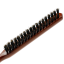Perie de păr cu peri de mistreț Pieptene antistatic 24 cm peri de mistreț Mâner din lemn Masaj pentru scalp 2