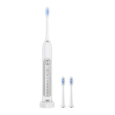 Periuță de dinți electrică Super Sonic pentru adulți și copii, cronometru inteligent, albire a dinților IPX7, impermeabilă, 2 capete înlocuibile, set de curățare eficientă 2