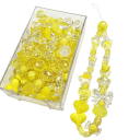 Perlas de acrílico 10 g Perlas de colores para la fabricación de joyas y pulseras Perlas para ensartar para la creación creativa y trabajos manuales 8