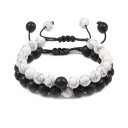 Perlebesat armbånd 2 stk. 9