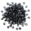Perles à enfiler lettres 100 pcs 4