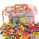 Perles colorées pour enfants avec boîte 485 pcs 1