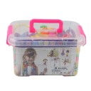 Perles colorées pour enfants avec boîte 485 pcs 6
