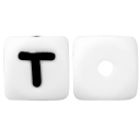 Perles en silicone alphabet 10 pcs 23