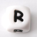 Perles en silicone alphabet - 100 pcs 21