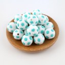 Perles en silicone en forme de boules J3219 5