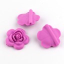 Perles en silicone en forme de fleur - 10 pcs 6