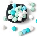 Perles en silicone pour enfants - 20 pcs 2