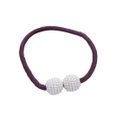 Perleťové magnetické klipy na záclony s perlami 42 cm průměr 3 cm akryl polyester magnet úvaz pro závěsy a záclony 5