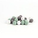 Perline di cotone a forma di palline - 30 pz 4