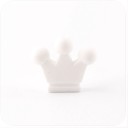 Perline di silicone a forma di corona - 10 pz 7