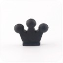 Perline di silicone a forma di corona - 10 pz 6