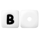 Perline in silicone alfabetiche 10 pz 5