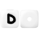 Perline in silicone alfabetiche 10 pz 7