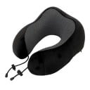 Pernă de călătorie ortopedică din spumă cu memorie Pernă ergonomică pentru gât Avion Mașină Birou Relaxant Suport pentru gât Compact 28x23x14 2