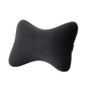 Pernă de gât auto 29x21 cm, spumă cu memorie, cu revenire lentă, tetieră reglabilă, suport pentru masaj cu husă din fleece 1