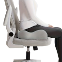 Perna ortopedică pentru coccis 40 x 33 x 4 cm din spumă cu memorie Scaun ergonomic pentru reducerea presiunii și durerii la șezut 3