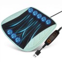 Perna ventilată pentru scaun și mașină cu 8 ventilatoare alimentare USB 3 trepte de ventilație Suprafață din plasă pentru birou 5