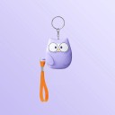 Personal Security Alarm 130 dB Owl Keyring with LED Light Mini Alarm 9