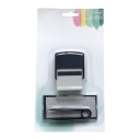 Personalised Stamp 14 x 38 mm Set with Letters, Numbers, Symbols and Tweezers Creative Crafting Labelling Gifts or Packages 2