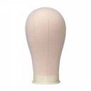 Perückenstandaard met verstelbare houder, omtrek hoofd 53,3 cm, set met naalden, draad, kammen, perukkappen, hoogte 31 cm 2