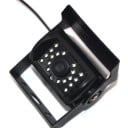 Peruutuskamera kuorma-autoille ja busseille Yökuvaus 15 m kantamalla Vedenpitävyys IP68 Virransyöttö 9–24 V CMOS-anturi Videojohto 15 m 5