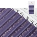 Pestañas individuales artificiales Morandi C de colores 8–14 mm grosor 0,07 mm Pestañas adhesivas suaves en tonos pastel para extensión de pestañas voluminosas 5