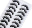 Pestañas postizas adhesivas 10 pares 17