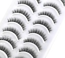 Pestañas postizas adhesivas 10 pares 19