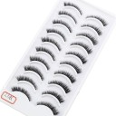 Pestañas postizas adhesivas 10 pares 4