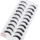 Pestañas postizas adhesivas 10 pares 5