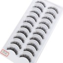 Pestañas postizas adhesivas 10 pares 7