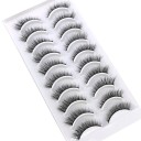 Pestañas postizas adhesivas 10 pares 8