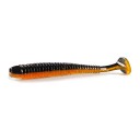 Peștișori din cauciuc ring shad 8 cm 2,6 g Pachet 10 buc Momeală moale cu sare și microcanale Pentru pescuitul peștișorilor 13