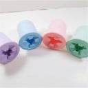 Pet Paw Cleaner with Silicone Bristles Container with Lid for Washing Paws After Walks Plastic and Silicone 8 x 7.5 cm 7