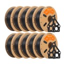PETG-GF Printing Filament with Glass Fibre 1.75 mm 10 kg Tolerance ±0.03 mm Nozzle 250-280 °C For Strong and Dimensionally Stable Prints and 3D Printing 4
