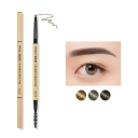 Petit crayon à sourcils doré Résistant à l'eau et à la transpiration Tenue longue durée Crayon ultra fin Prise en main pour les sourcils 6