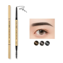 Petit crayon à sourcils doré Résistant à l'eau et à la transpiration Tenue longue durée Crayon ultra fin Prise en main pour les sourcils 3