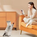 Petit diable jouet électronique pour chats pointeur laser LED automatique jouet interactif manuel 17,5x6,5 cm 4 modes 2