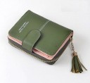 Petite porte-monnaie en cuir pour femmes M246 9