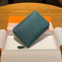 Petite portefeuille en cuir pour femmes M287 6
